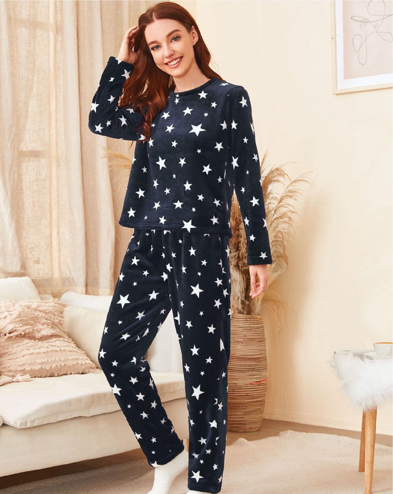 Pajamas - Stars - Blue - 2 pieces