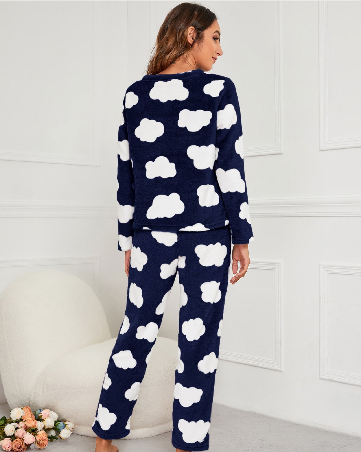 Pajamas - Cloud - Blue/Pink - 2 pieces